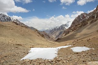 45 View Of Descent From Aghil Pass Towards Shaksgam Valley On Trek To K2 North Face In China